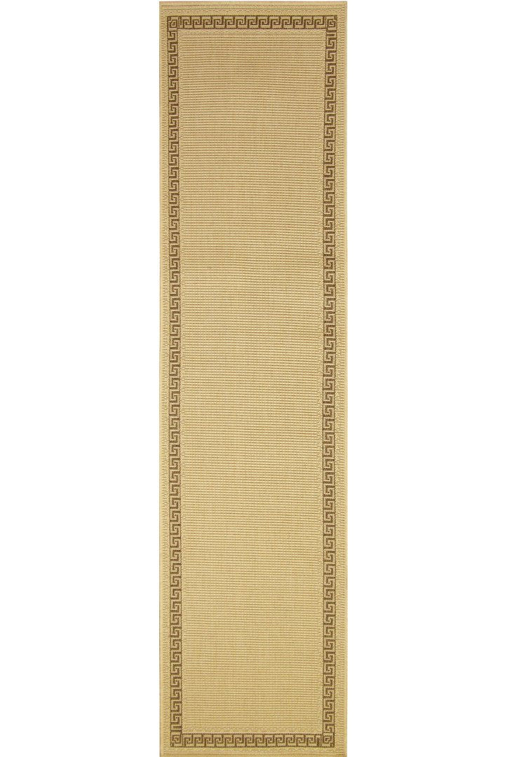 Sisalo Border Flatweave Rug - 124 Natural