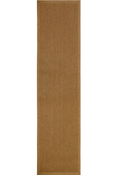 Sisalo Border Flatweave Rug - 188 Brown