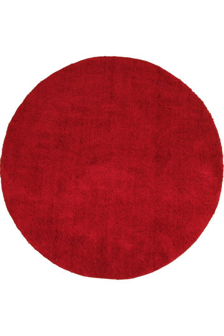 SoHo Plain Shaggy Rug PC00A-Cherry-Cherry | Buy Rugs Online | Cyrus Rugs
