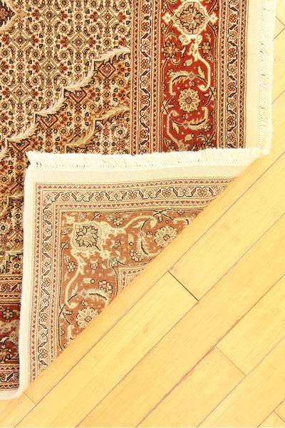 Tabriz Mehdi Wool Hand Knotted Rug 198x152 cm