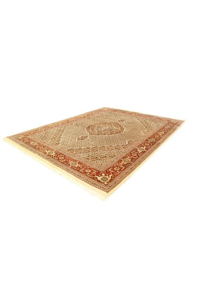 Tabriz Mehdi Wool Hand Knotted Rug 198x152 cm
