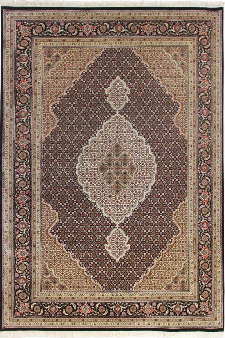 Tabriz Mehdi Wool Hand Knotted Rug 242x171 cm