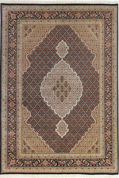 Tabriz Mehdi Wool Hand Knotted Rug 242x171 cm