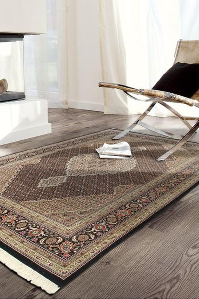 Tabriz Mehdi Wool Hand Knotted Rug 242x171 cm