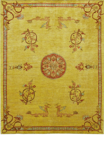 Tolidi Asian Style Abstract Hand Knotted  Wool 264x215cm